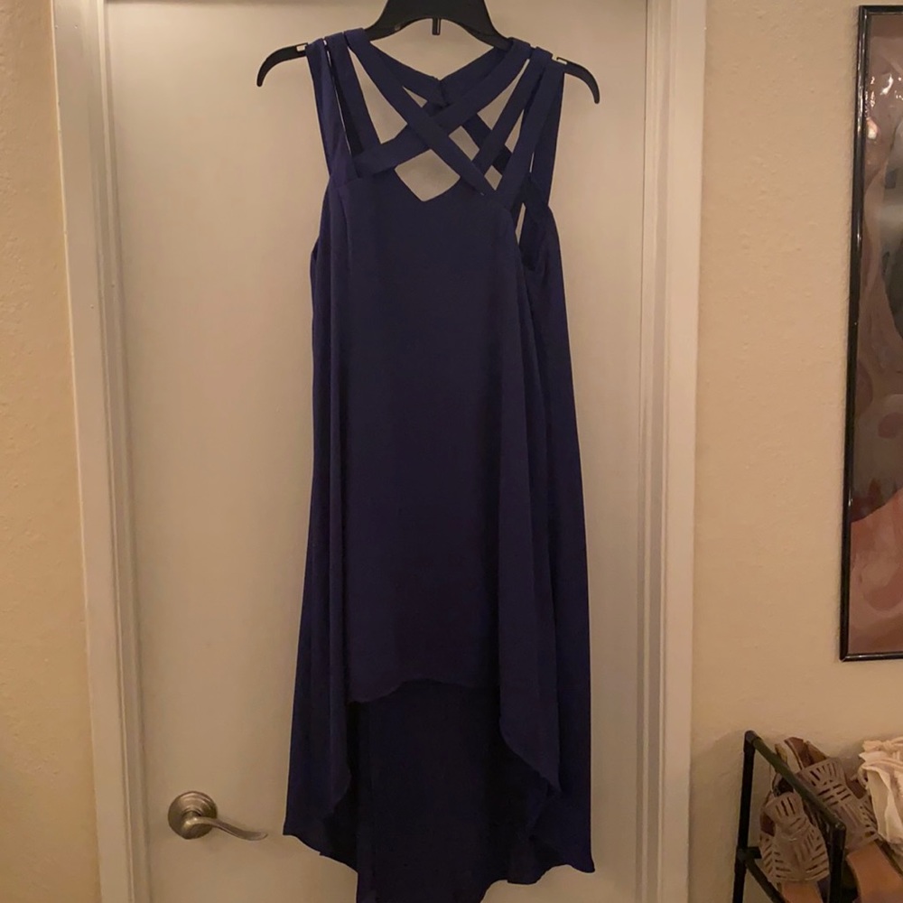 Navy blue dress